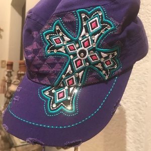 ✝️ L.O.G.A. Cross Military Cadet Style Hat